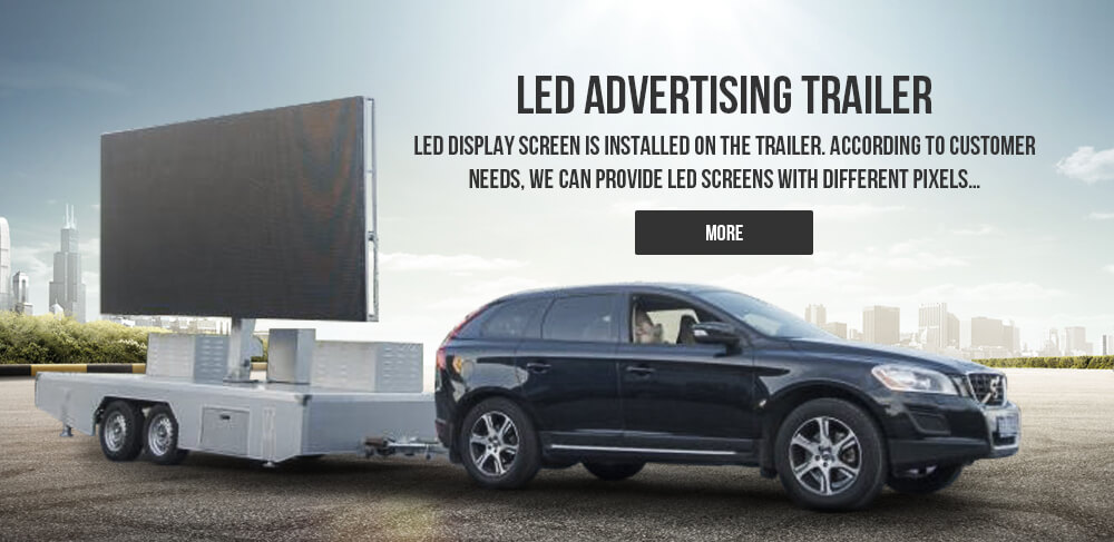 LED Advertising Trailer